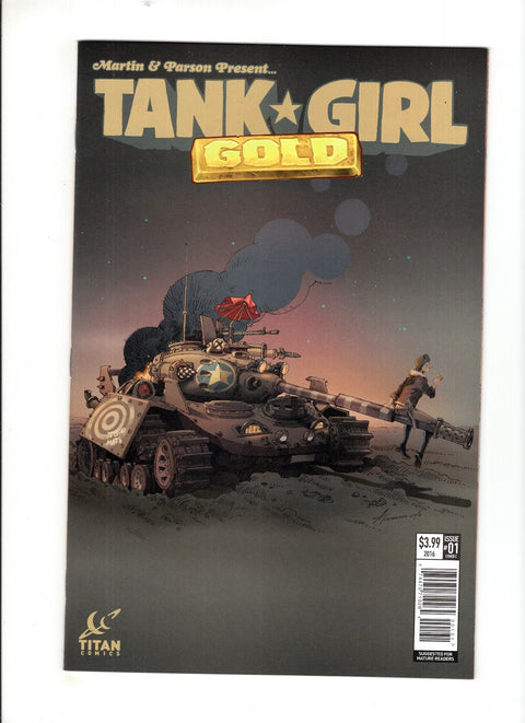 Tank Girl: Gold #1 (Cvr C) (2016) Variant Andrey Tkachenko Cover C Variant Andrey Tkachenko Cover Buy & Sell Comics Online Comic Shop Toronto Canada