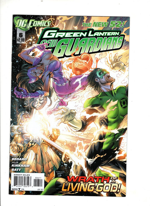 Green Lantern: New Guardians #6 (Cvr A) (2012) Tyler Kirkham A Tyler Kirkham Buy & Sell Comics Online Comic Shop Toronto Canada