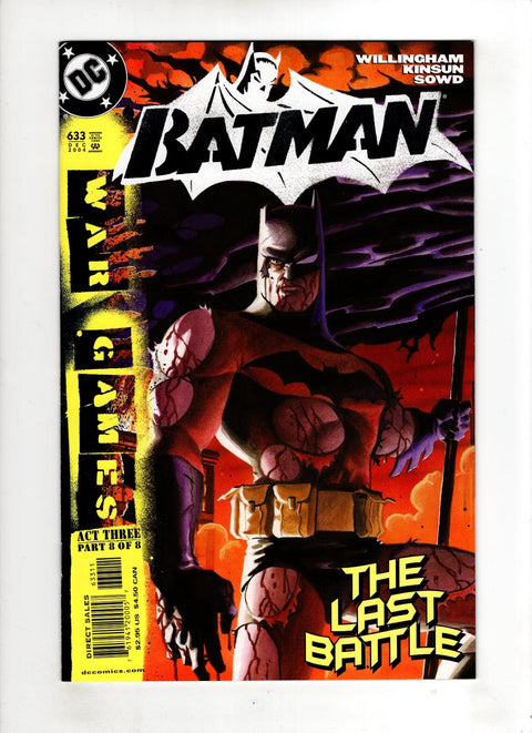 Batman, Vol. 1 #633 (Cvr A) (2004) A Buy & Sell Comics Online Comic Shop Toronto Canada