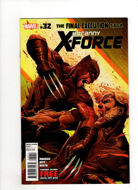 Uncanny X-Force, Vol. 1 #32 (2012) Jerome Opeña Jerome Opeña Buy & Sell Comics Online Comic Shop Toronto Canada