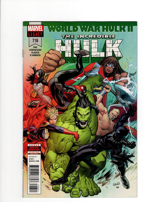 The Incredible Hulk, Vol. 3 #716 (2018) Buy & Sell Comics Online Comic Shop Toronto Canada