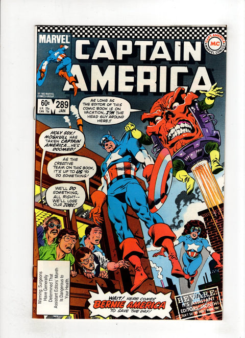 Captain America, Vol. 1 #289 (1983) Buy & Sell Comics Online Comic Shop Toronto Canada