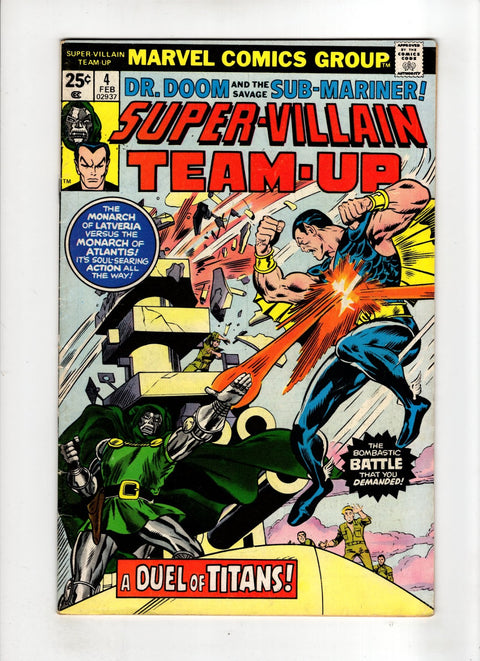 Super-Villain Team-Up #4 (1976) Buy & Sell Comics Online Comic Shop Toronto Canada