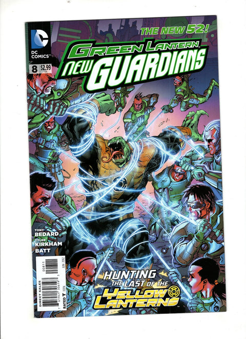 Green Lantern: New Guardians #8 (Cvr A) (2012) Tyler Kirkham A Tyler Kirkham Buy & Sell Comics Online Comic Shop Toronto Canada