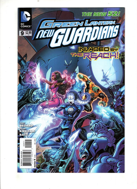 Green Lantern: New Guardians #9 (Cvr A) (2012) Tyler Kirkham A Tyler Kirkham Buy & Sell Comics Online Comic Shop Toronto Canada
