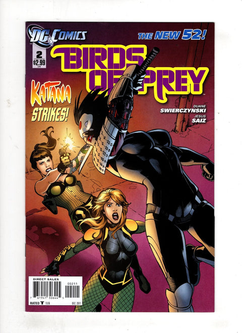 Birds of Prey, Vol. 3 #2 (2011) Buy & Sell Comics Online Comic Shop Toronto Canada