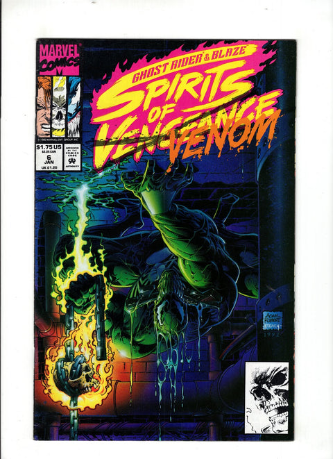 Ghost Rider / Blaze: Spirits of Vengeance #6 (1992) Buy & Sell Comics Online Comic Shop Toronto Canada