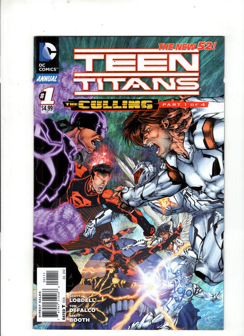 Teen Titans, Vol. 4 Annual #1 (2012) Buy & Sell Comics Online Comic Shop Toronto Canada