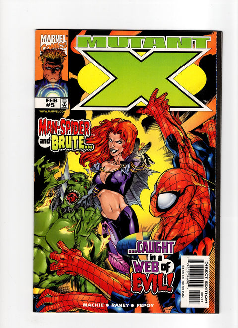 Mutant X #5 (1999) Buy & Sell Comics Online Comic Shop Toronto Canada