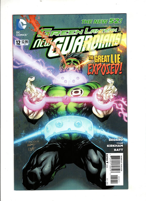 Green Lantern: New Guardians #12 (Cvr A) (2012) Tyler Kirkham A Tyler Kirkham Buy & Sell Comics Online Comic Shop Toronto Canada