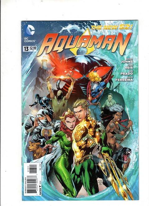 Aquaman, Vol. 7 #13 (Cvr A) (2012) Ivan Reis A Ivan Reis Buy & Sell Comics Online Comic Shop Toronto Canada