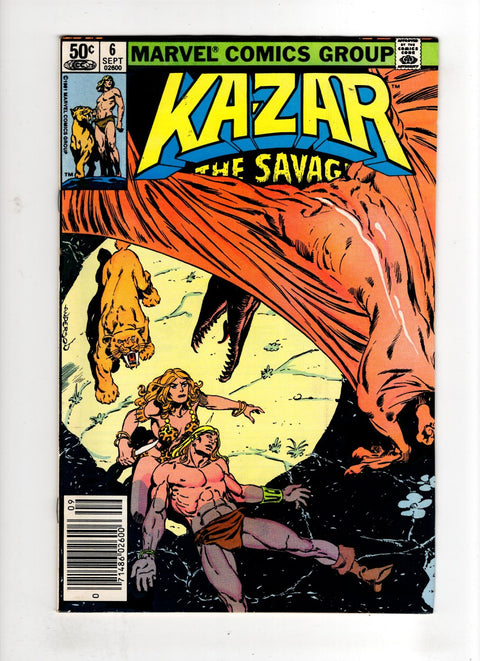 Ka-Zar, Vol. 3 #6 (1981) Newsstand Edition Newsstand Edition Buy & Sell Comics Online Comic Shop Toronto Canada
