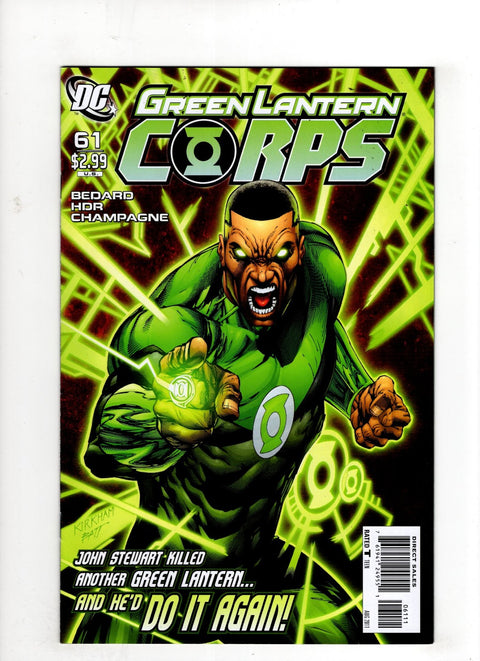 Green Lantern Corps, Vol. 1 #61 (Cvr A) (2011) Tyler Kirkham A Tyler Kirkham Buy & Sell Comics Online Comic Shop Toronto Canada