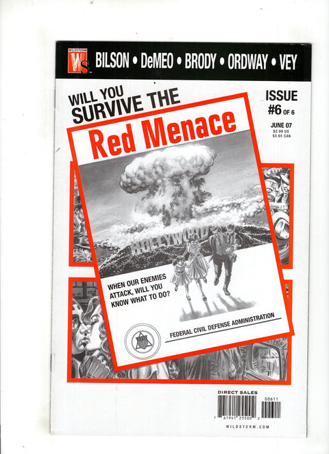 Red Menace #6 (2007) Buy & Sell Comics Online Comic Shop Toronto Canada