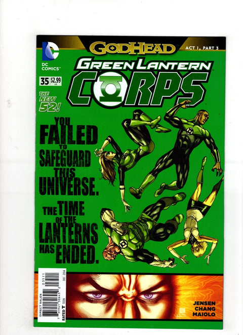 Green Lantern Corps, Vol. 2 #35 (Cvr A) (2014) Bernard Chang A Bernard Chang Buy & Sell Comics Online Comic Shop Toronto Canada