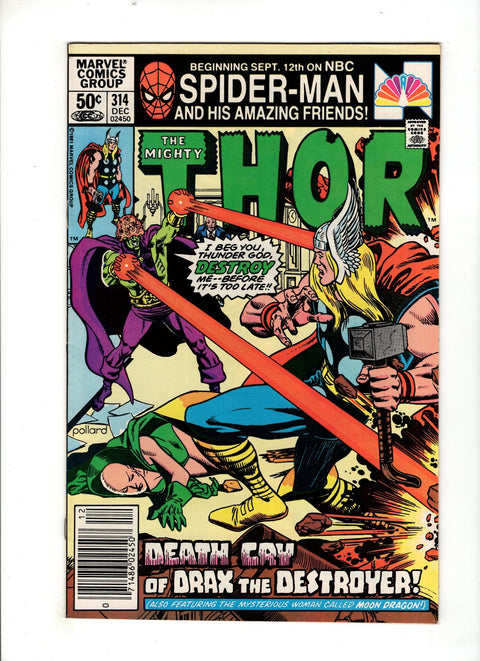 Thor, Vol. 1 #314 (1981) Buy & Sell Comics Online Comic Shop Toronto Canada
