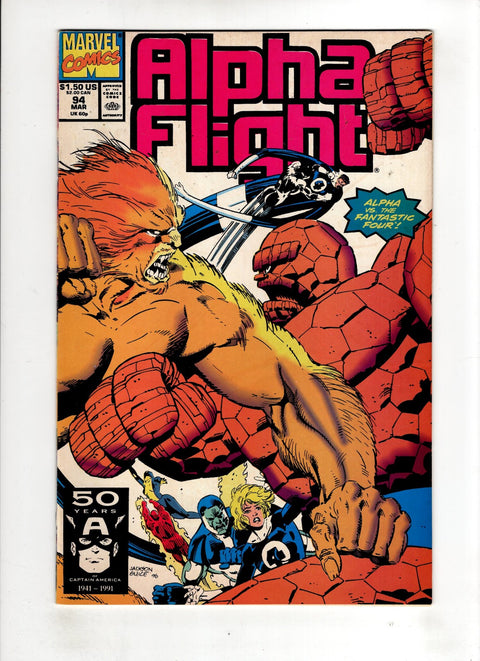 Alpha Flight, Vol. 1 #94 (1991) Buy & Sell Comics Online Comic Shop Toronto Canada