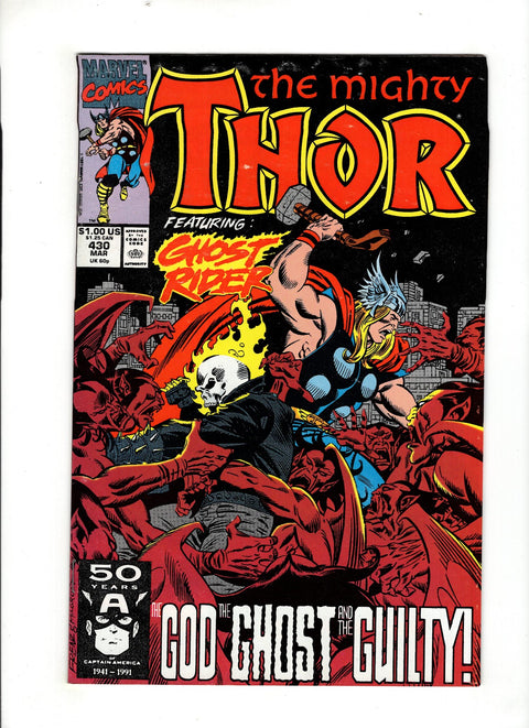 Thor, Vol. 1 #430 (1991) Buy & Sell Comics Online Comic Shop Toronto Canada