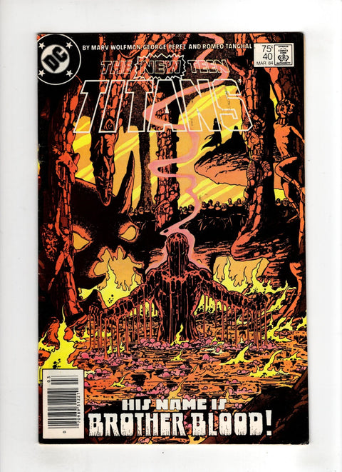 The New Teen Titans, Vol. 1 #40 (Cvr B) (1983) Newsstand Edition B Newsstand Edition Buy & Sell Comics Online Comic Shop Toronto Canada