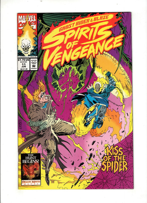 Ghost Rider / Blaze: Spirits of Vengeance #11 (1993) Buy & Sell Comics Online Comic Shop Toronto Canada