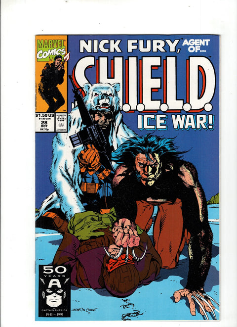 Nick Fury Agent of Shield, Vol. 4 #28 (1991) Buy & Sell Comics Online Comic Shop Toronto Canada