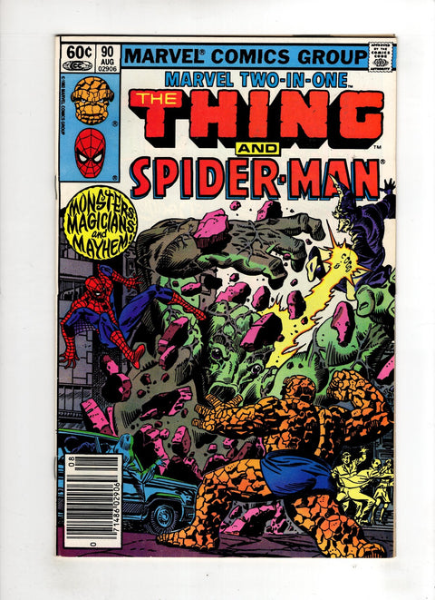 Marvel Two-in-One, Vol. 1 #90 (1982) Newsstand Edition Newsstand Edition Buy & Sell Comics Online Comic Shop Toronto Canada