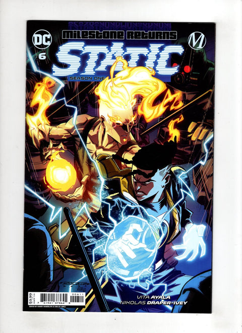Static: Season One #6 (Cvr A) (2021) Khary Randolph A Khary Randolph Buy & Sell Comics Online Comic Shop Toronto Canada