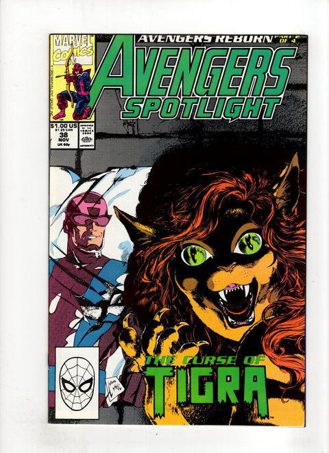 Avengers: Spotlight, Vol. 1 #38 (1990) Buy & Sell Comics Online Comic Shop Toronto Canada