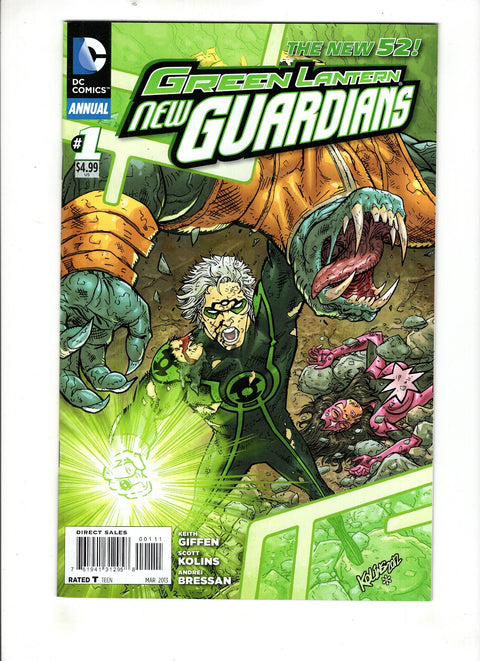 Green Lantern: New Guardians Annual #1 (2013) Scott Kolins Scott Kolins Buy & Sell Comics Online Comic Shop Toronto Canada