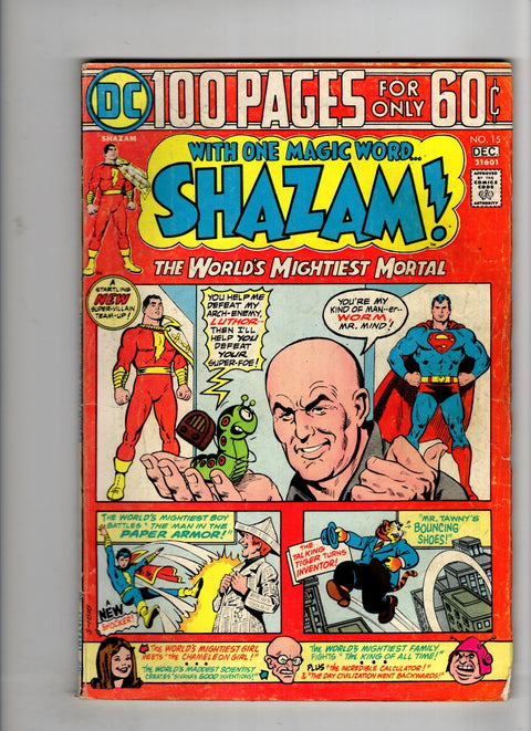Shazam!, Vol. 1 #15 (1974) Buy & Sell Comics Online Comic Shop Toronto Canada