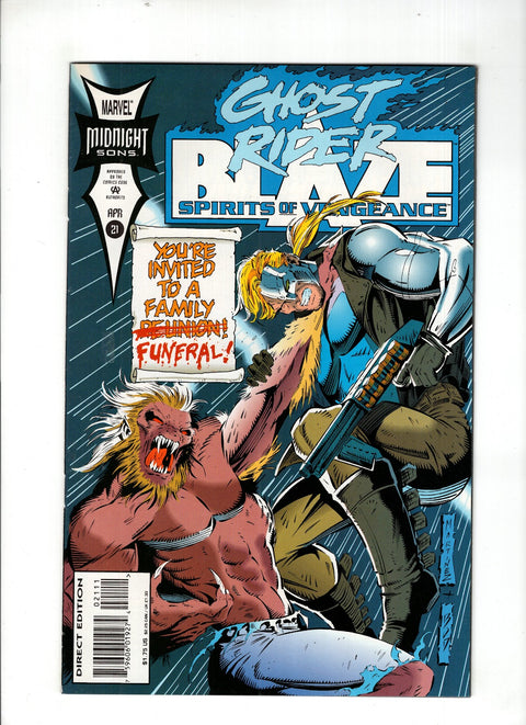 Ghost Rider / Blaze: Spirits of Vengeance #21 (1994) Buy & Sell Comics Online Comic Shop Toronto Canada