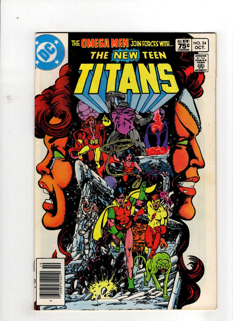 The New Teen Titans, Vol. 1 #24 (1982) Canadian Price Variant Canadian Price Variant Buy & Sell Comics Online Comic Shop Toronto Canada