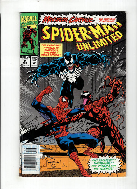 Spider-Man Unlimited, Vol. 1 #2 (1993) Newsstand Edition