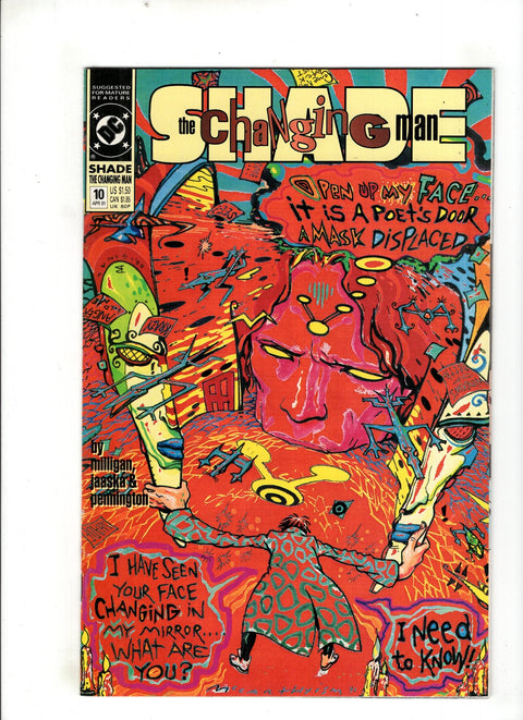 Shade the Changing Man, Vol. 2 #10 (1991) Buy & Sell Comics Online Comic Shop Toronto Canada