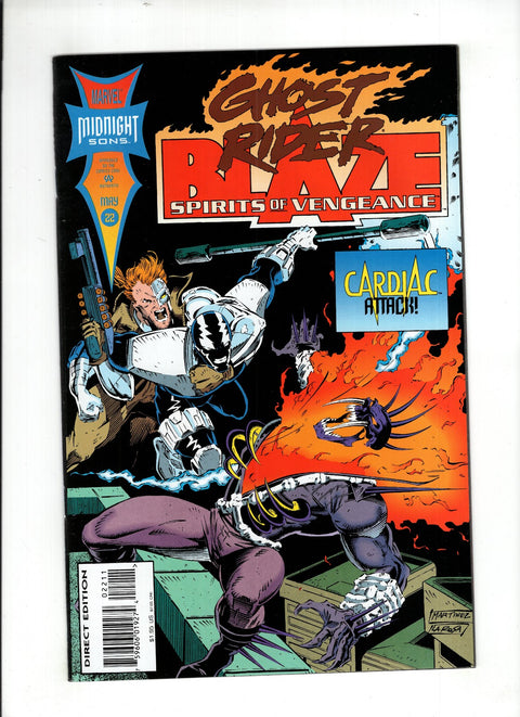 Ghost Rider / Blaze: Spirits of Vengeance #22 (1994) Buy & Sell Comics Online Comic Shop Toronto Canada