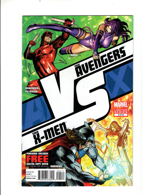 AvX vs. #4 (Cvr A) (2012) Brandon Peterson A Brandon Peterson Buy & Sell Comics Online Comic Shop Toronto Canada