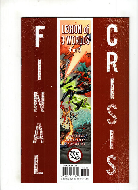 Final Crisis: Legion of Three Worlds #4 (Cvr B) (2009) Sliver B Sliver Buy & Sell Comics Online Comic Shop Toronto Canada