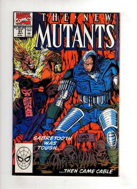 New Mutants, Vol. 1 #91 (1990) Buy & Sell Comics Online Comic Shop Toronto Canada