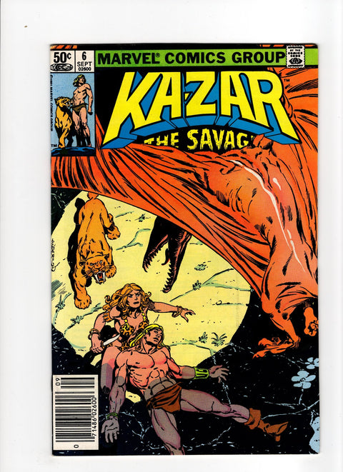 Ka-Zar, Vol. 3 #6 (1981) Newsstand Edition Newsstand Edition Buy & Sell Comics Online Comic Shop Toronto Canada
