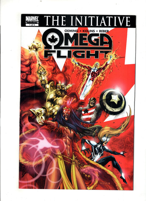 Omega Flight #1 (2007) Scott Kolins Scott Kolins Buy & Sell Comics Online Comic Shop Toronto Canada