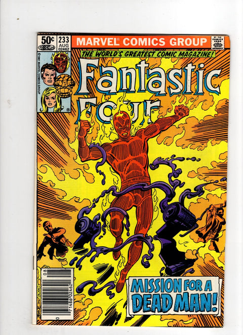 Fantastic Four, Vol. 1 #233 (1981) Newsstand Edition Newsstand Edition Buy & Sell Comics Online Comic Shop Toronto Canada