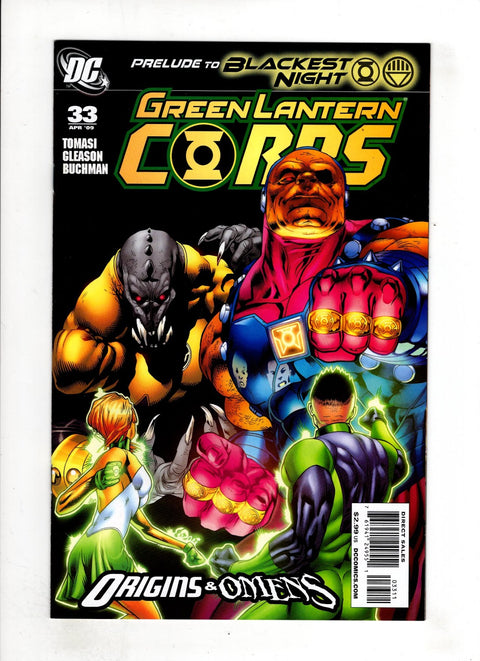 Green Lantern Corps, Vol. 1 #33 (Cvr A) (2009) Pat Gleason A Pat Gleason Buy & Sell Comics Online Comic Shop Toronto Canada