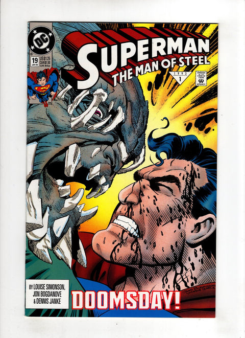 Superman: The Man of Steel #19 (1992) Buy & Sell Comics Online Comic Shop Toronto Canada