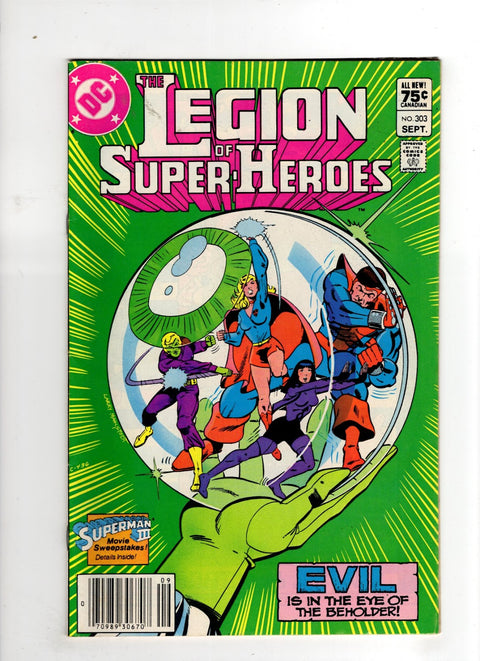 Legion of Super-Heroes, Vol. 2 #303 (1983) Canadian Price Variant Canadian Price Variant Buy & Sell Comics Online Comic Shop Toronto Canada