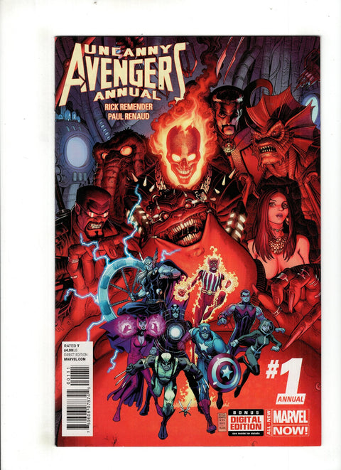 Uncanny Avengers, Vol. 1 Annual #1 (2014) Arthur Adams Arthur Adams Buy & Sell Comics Online Comic Shop Toronto Canada