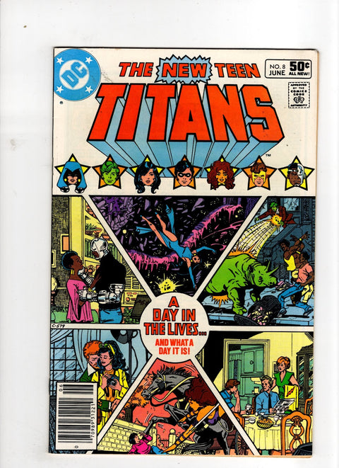 The New Teen Titans, Vol. 1 #8 (1981) Buy & Sell Comics Online Comic Shop Toronto Canada