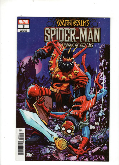 War of the Realms: Spider-Man & the League of Realm #3 (Cvr B) (2019) Variant Marco DAlfonso B Variant Marco DAlfonso Buy & Sell Comics Online Comic Shop Toronto Canada