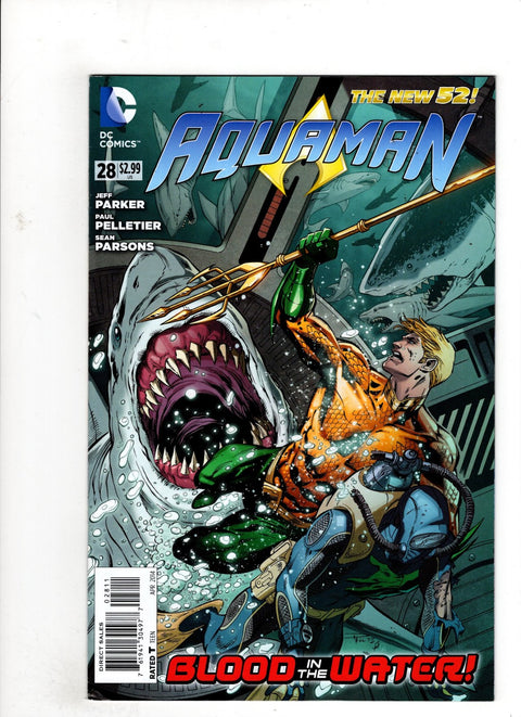 Aquaman, Vol. 7 #28 (Cvr A) (2014) Paul Pelletier A Paul Pelletier Buy & Sell Comics Online Comic Shop Toronto Canada