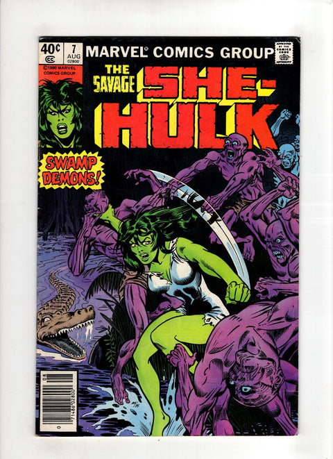 The Savage She-Hulk #7 (1980) Newsstand Edition Newsstand Edition Buy & Sell Comics Online Comic Shop Toronto Canada