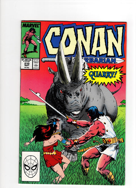 Conan the Barbarian, Vol. 1 #210 (1988) Buy & Sell Comics Online Comic Shop Toronto Canada
